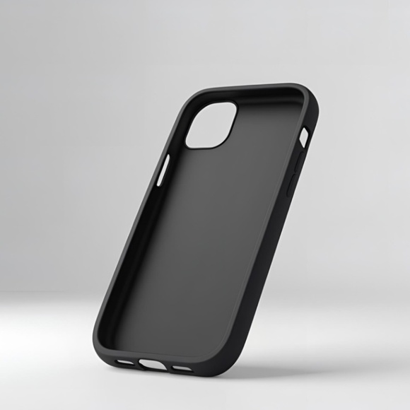 BLACK SILICONE CASE β iPhone 15 PRO - Picture 2 of 2